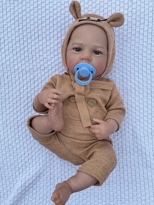 Prawdziwe Zdjęcia ! Lalka CHŁOPIEC Typ Reborn Dzidziuś Noworodek
