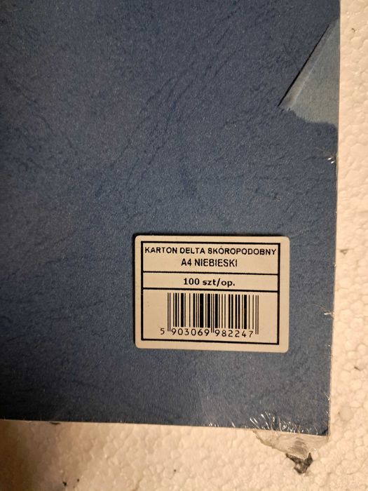 Karton Delta skóropodobne a3 Covers Okładki bindowanie 100szt Lublin