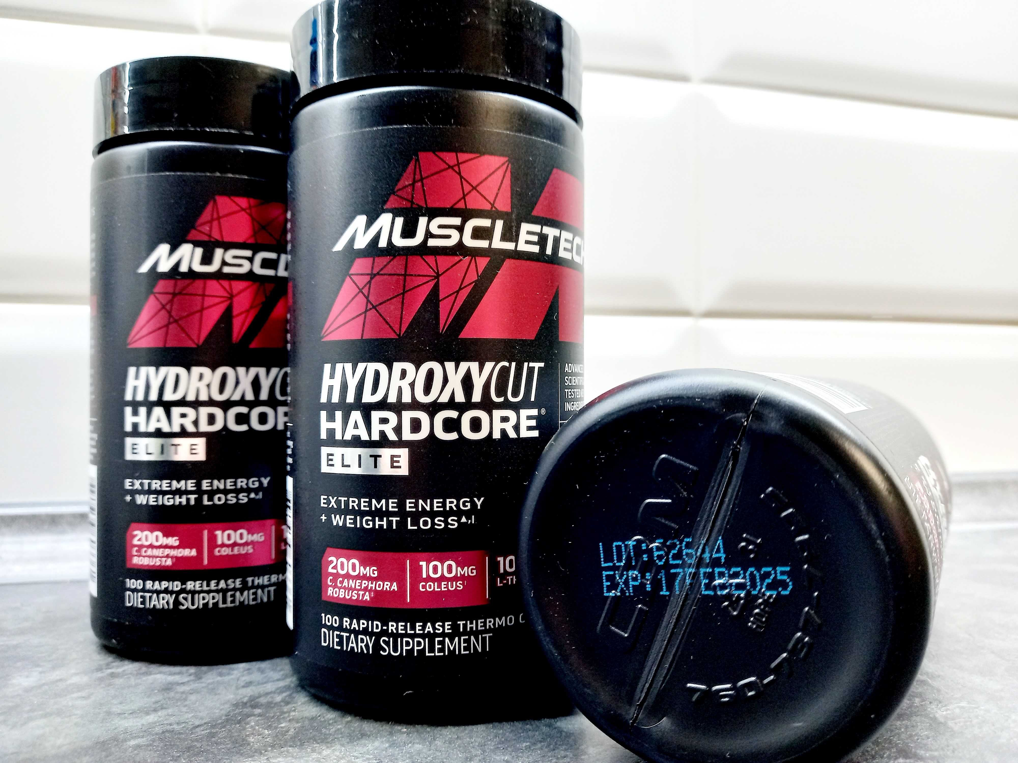 MuscleTech, Hydroxycut Hardcore Elite (100 капс.), жиросжигатель