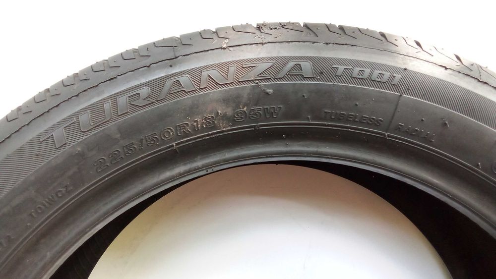 Pojedyncza Opona Letnia BRIDGESTONE TURANZA T001 225x50x18 95W 6,8mm