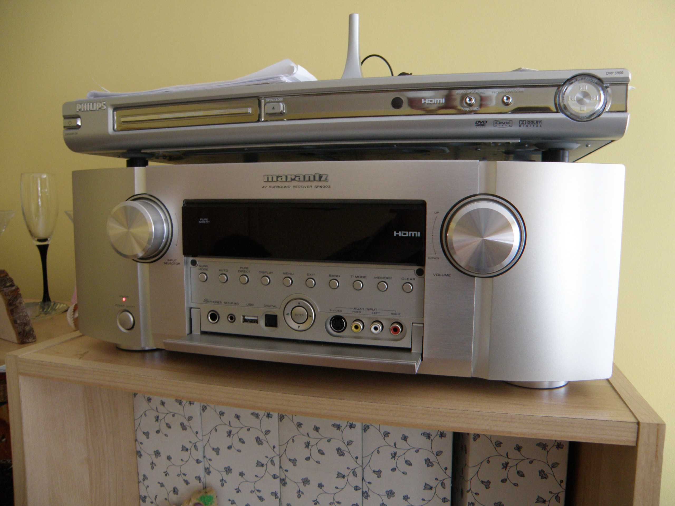Amplituner Marantz SR 6003 stan idealny z pilotem