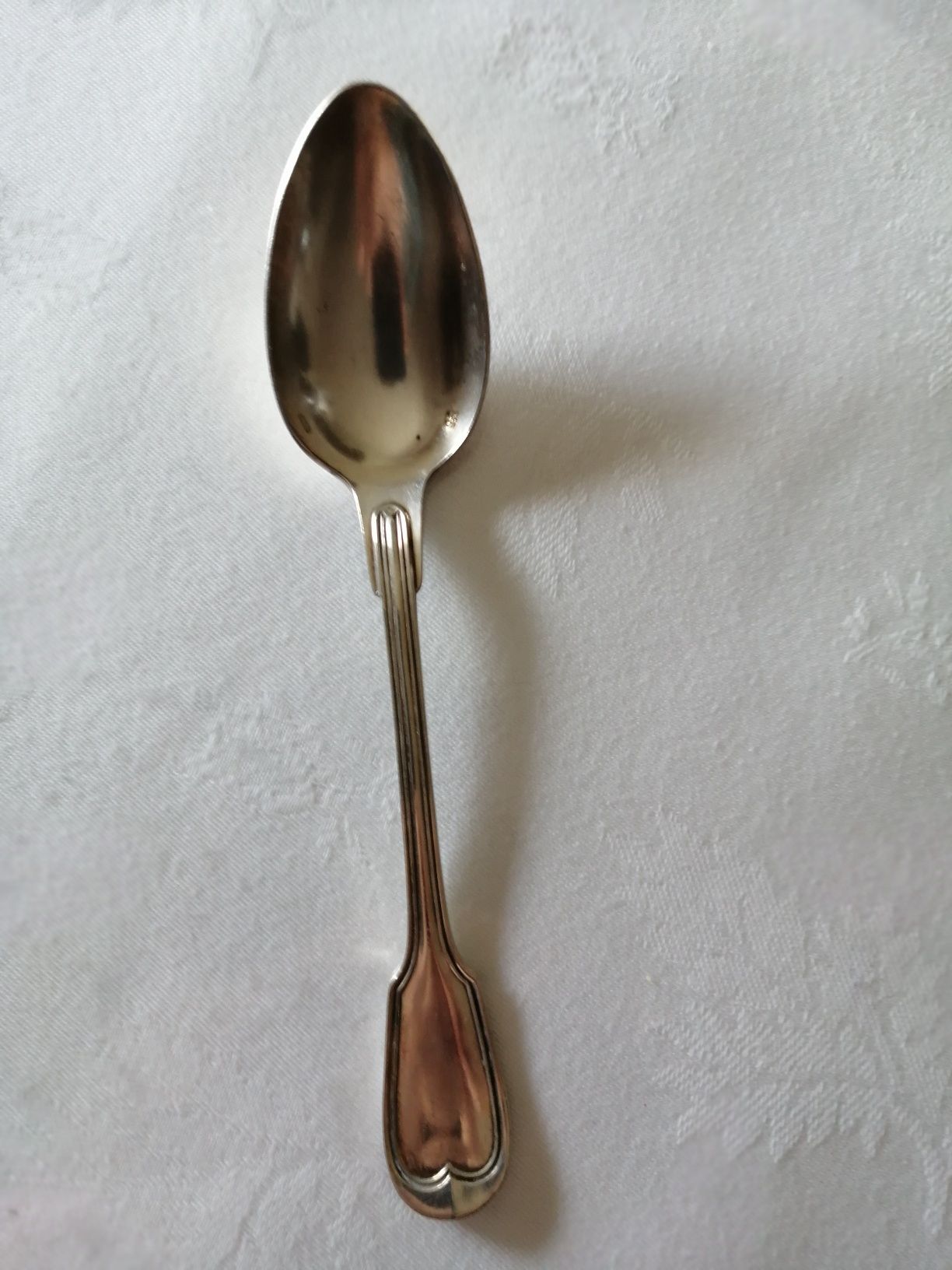 Colher de sobremesa em prata