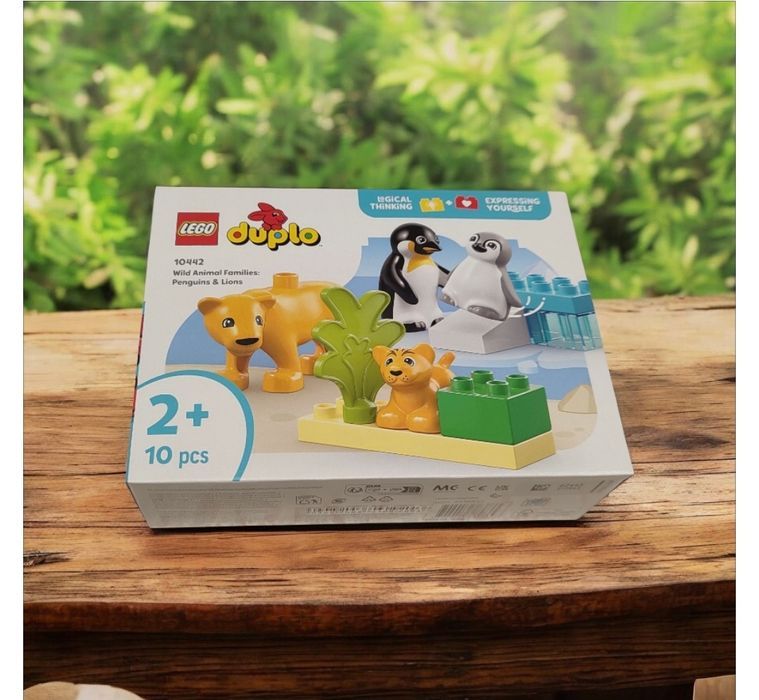 Nowy zestaw Lego Duplo. Rodziny dzikich zwierząt 10442