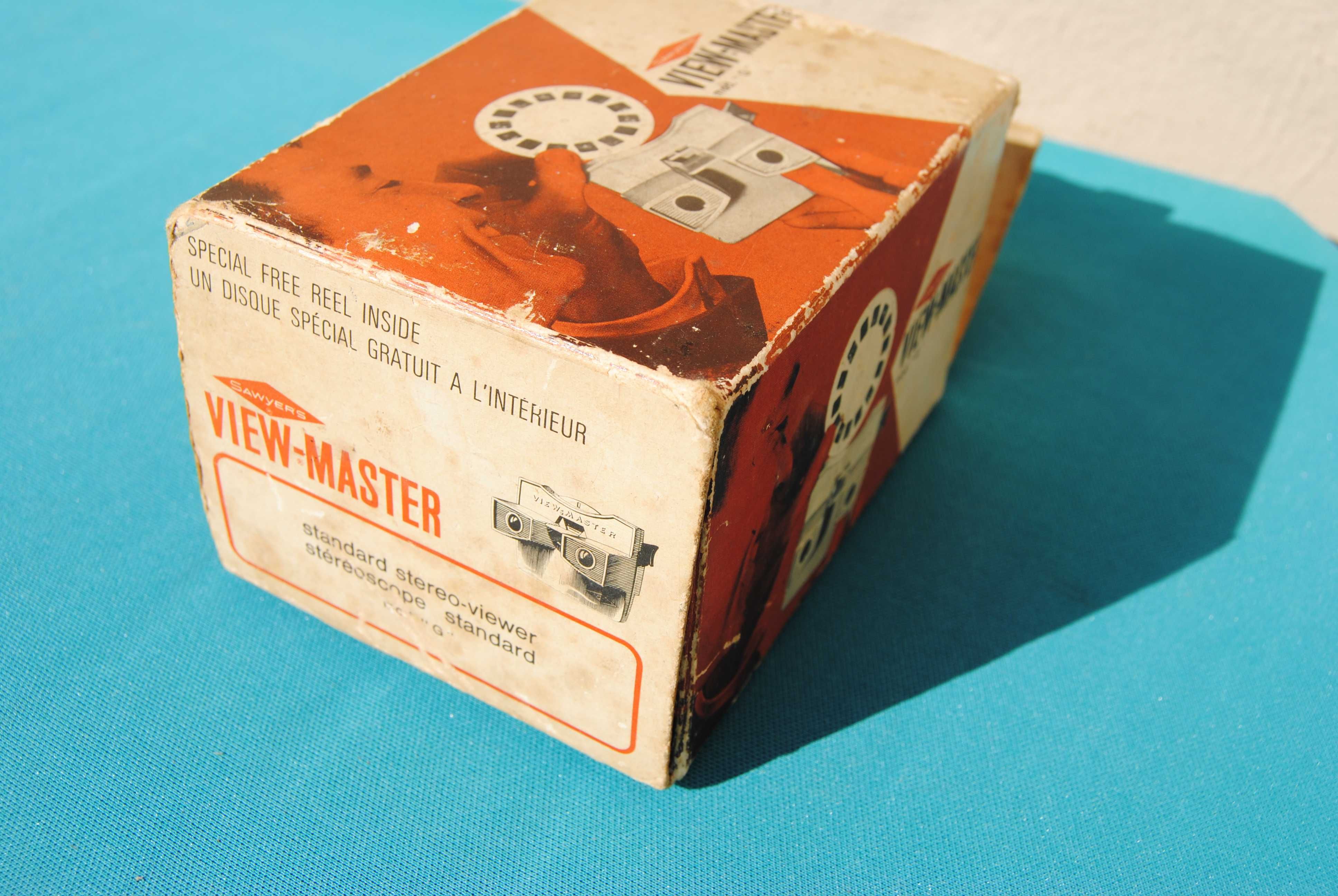 View Master Sawyers modelo G na caixa original - anos 60