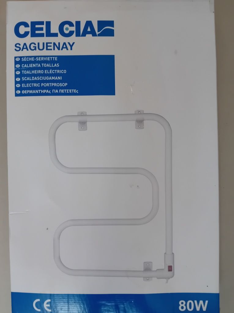 Toalheiro eletrico Celcia Saguenay 80w