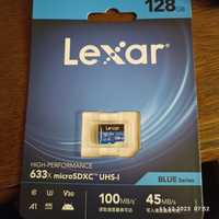 Karta pamięci MicroSD 64gb firmy Lexar