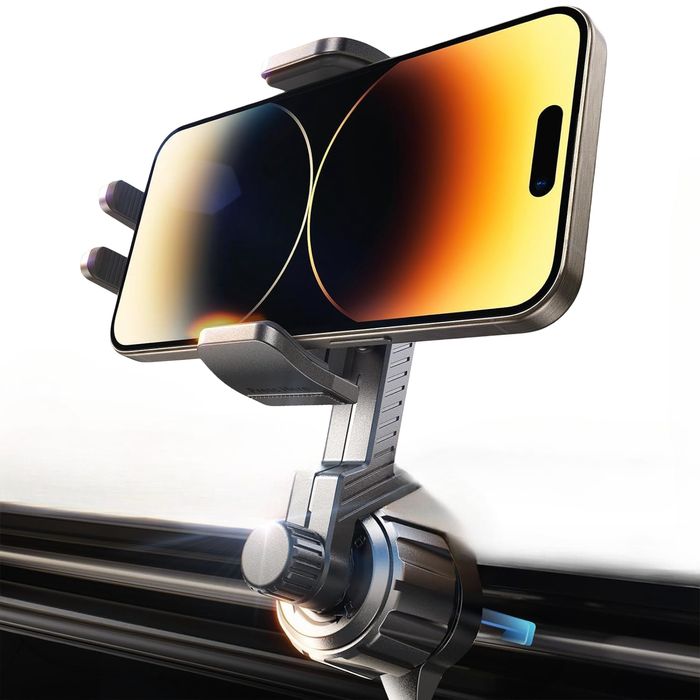 Uchwyt Samochodowy na Telefon 4-7 Cali Kratka Nawigacja Obrotowy 360