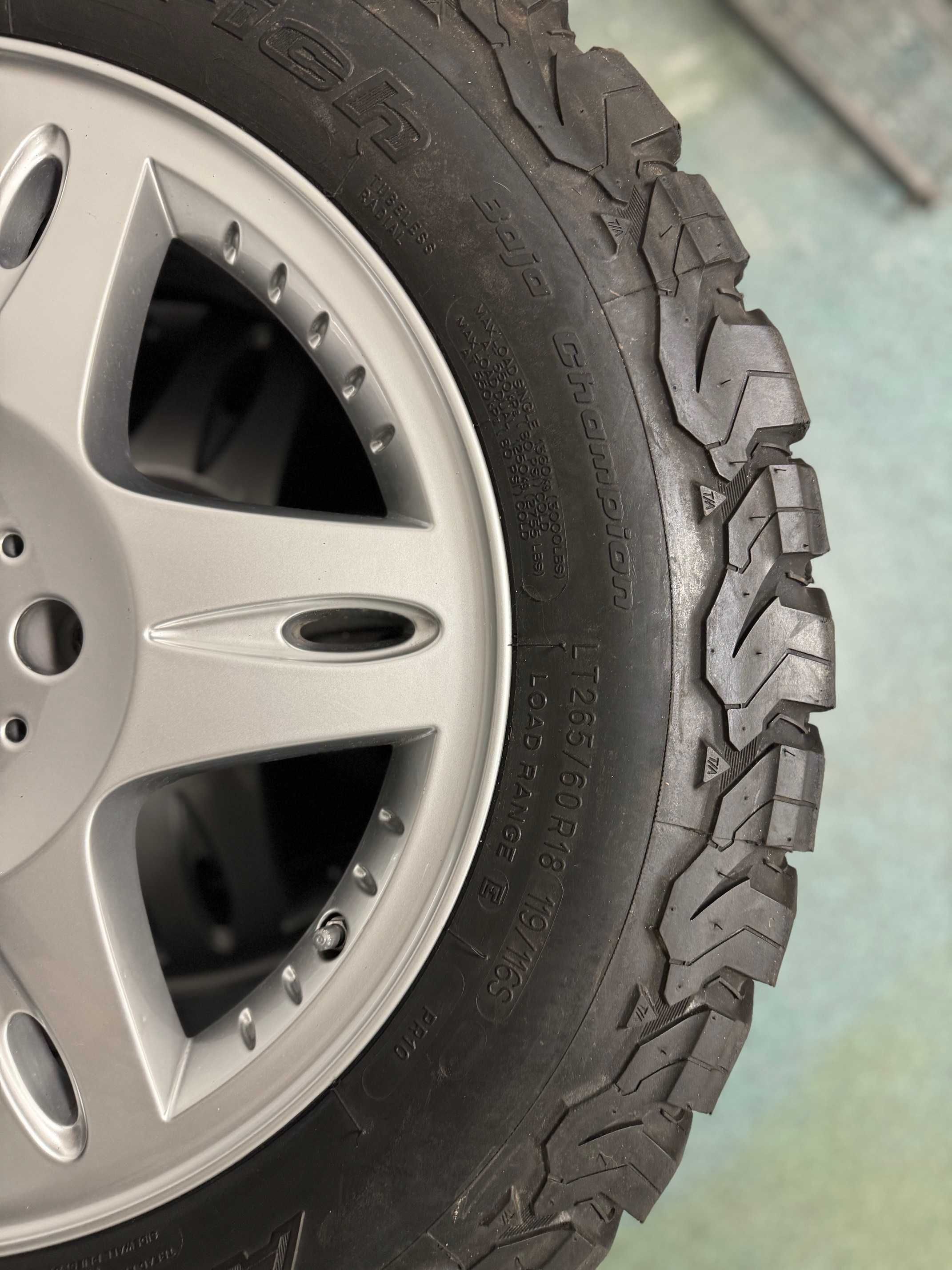 Koła G klasa jak nowe BF Goodrich All Terrain T/A KO2 265/60 R19 M+S