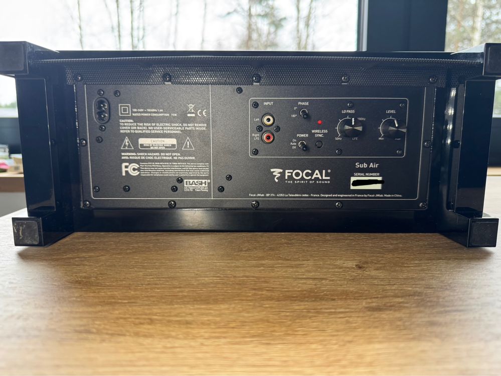 FOCAL SUB AIR (czarny)