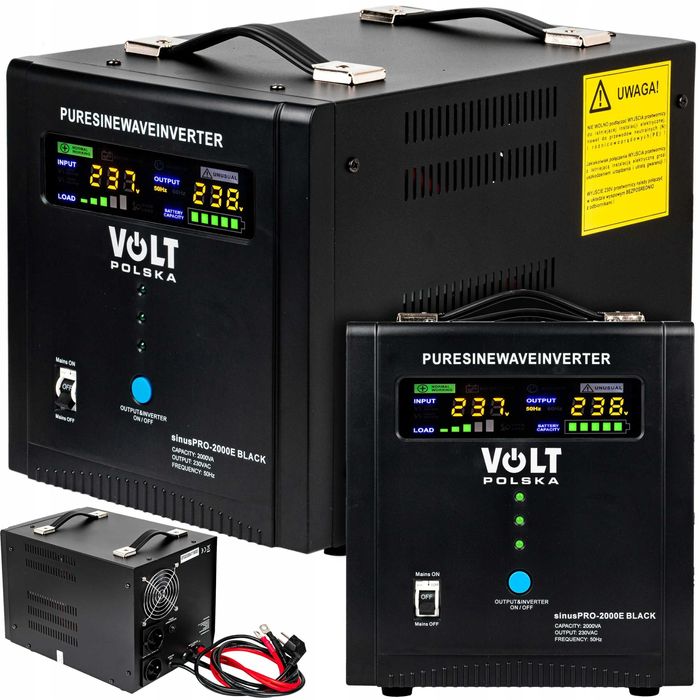 Інвертор Volt Polska 2000W 12V ДЖБ ИБП Преобразователь. Инвертор, UPS
