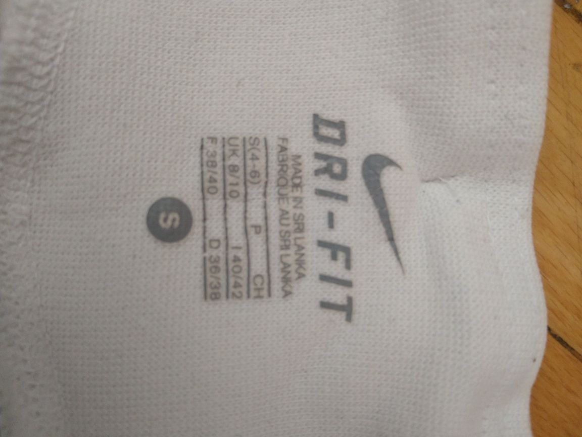 Białe dresowe spodnie Nike  S