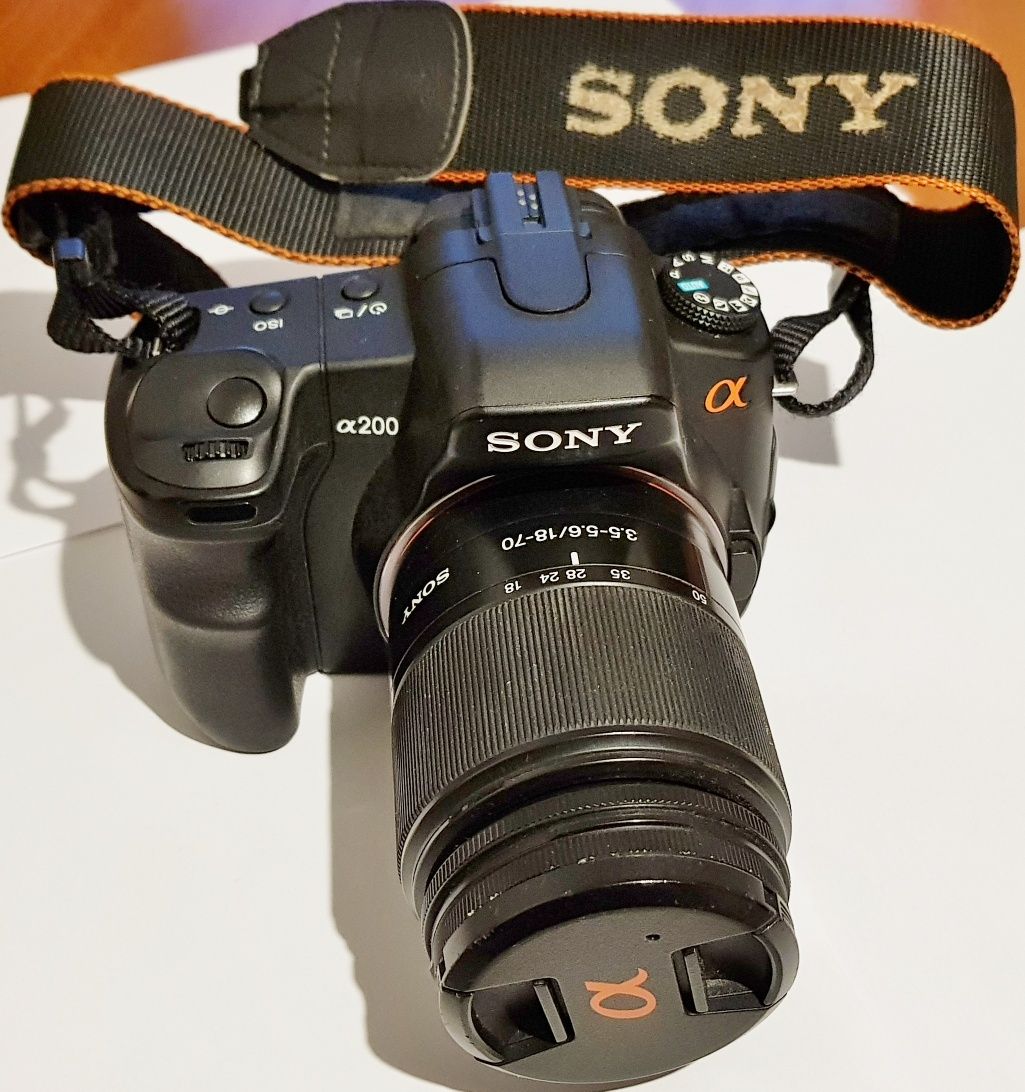 Sony DSLR A200 Semi Profissional como nova