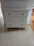 Szafka komoda biała Ikea Hemnes