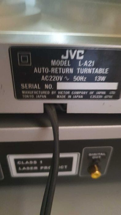 tylko dzis Gramofon JVC L-A31