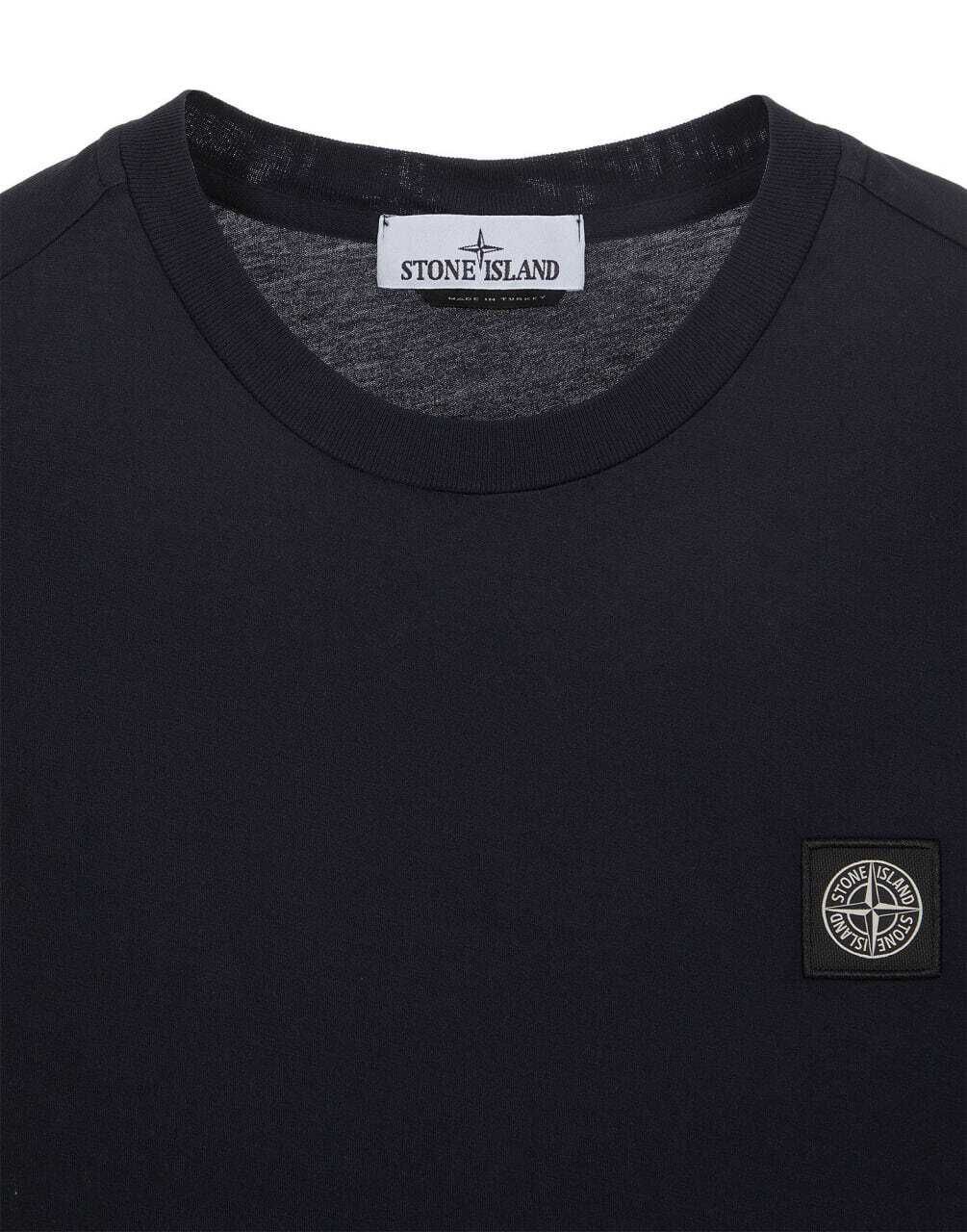 Футболка STONE ISLAND 24113 Dark Blue