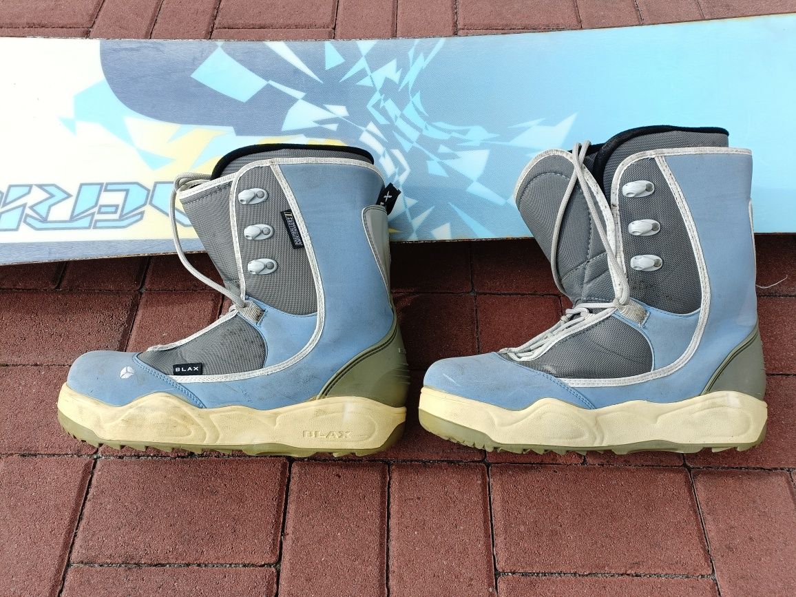 Deska snowboard 155cm+wiązania+buty