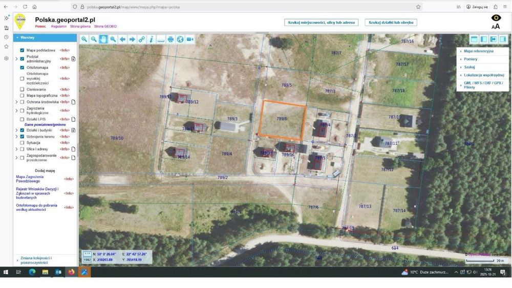 Działka w Radawie 8ar