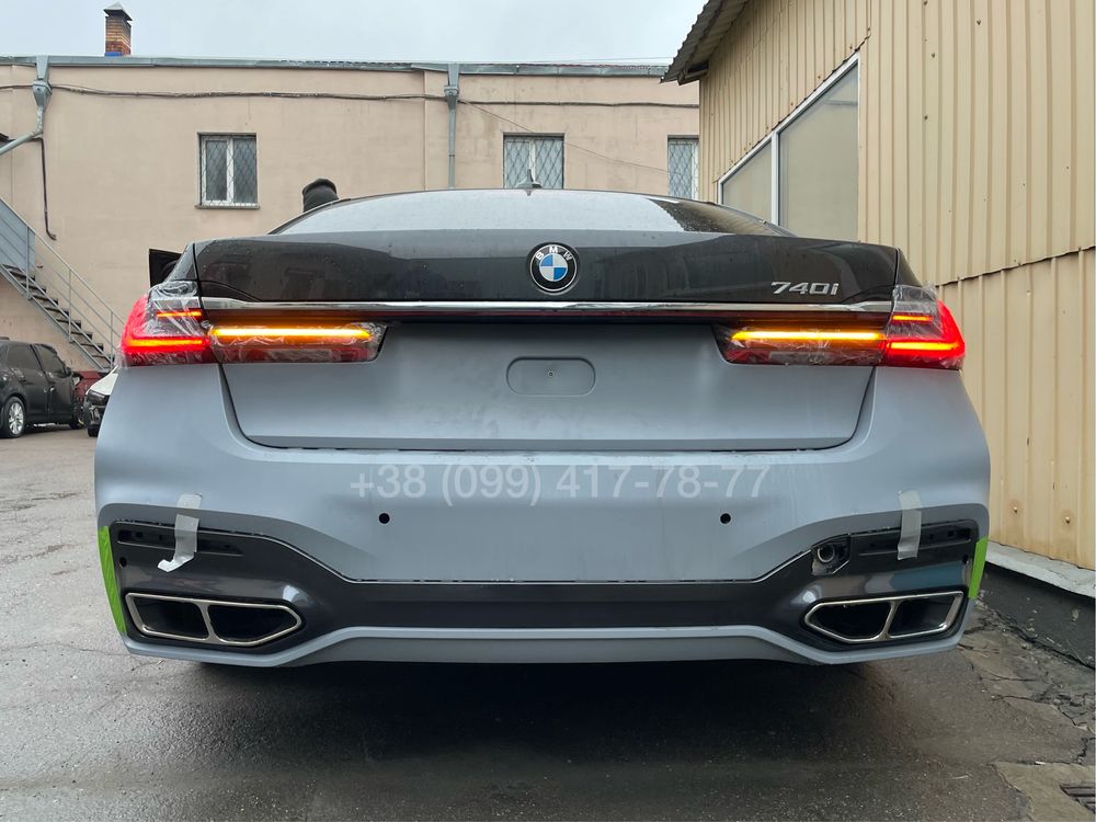 Рестайлинг LCI BMW 7 G11 G12 Обвес Капот Решетка Фары Фонари Крылья