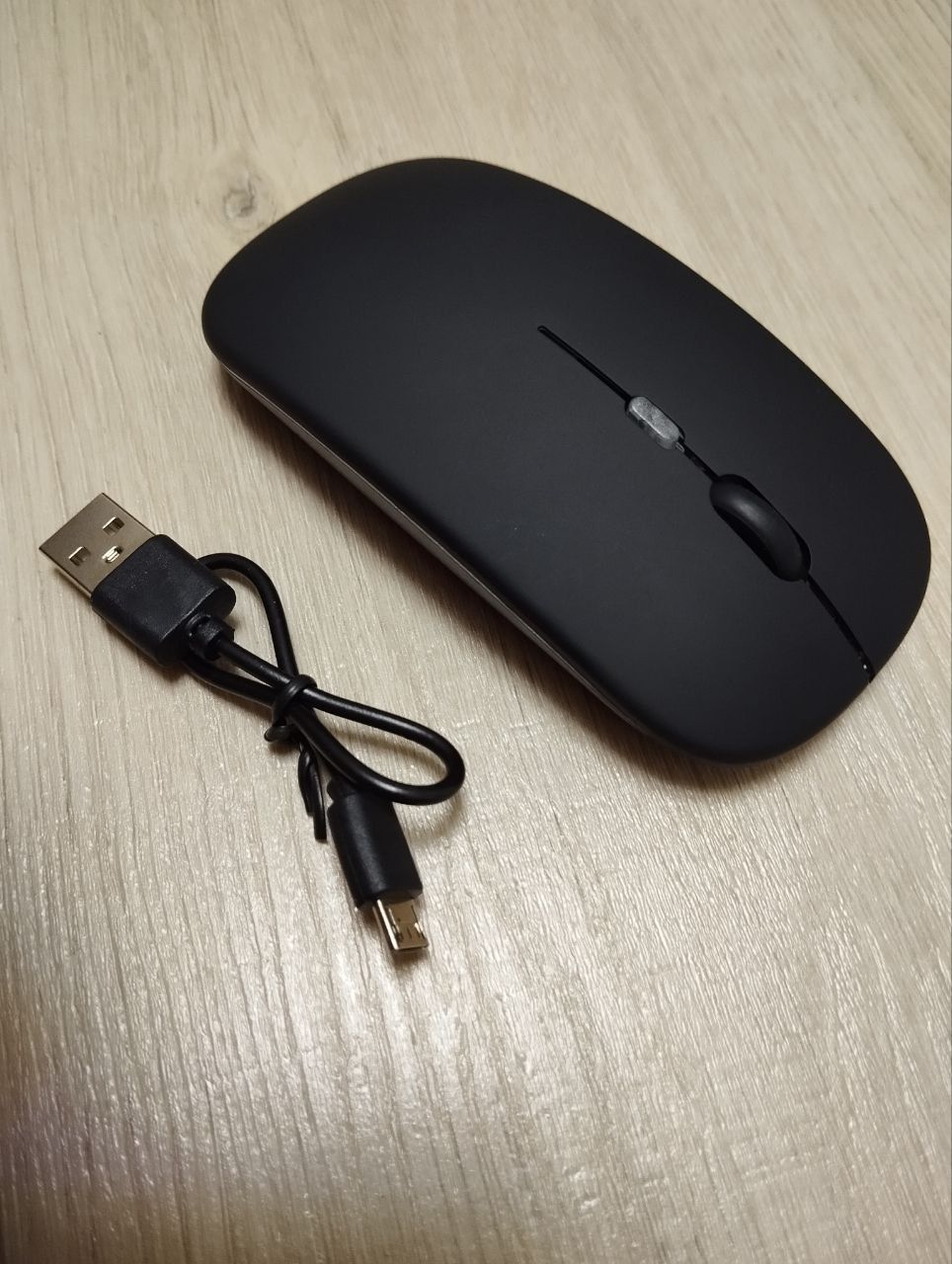 Мишка бездротова безшумна блютуз USB акумуляторна