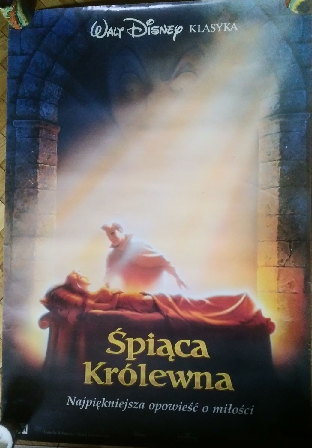 Plakat kinowy Śpiąca Królewna bajki Disney