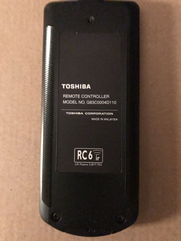 Пульт Toshiba Desktop PC