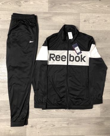 Оригинал Спортивный костюм Reebok мужской черный L XL