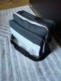 Torba podróżna mała bagaż podręczny do samolotu torba na laptopa szara