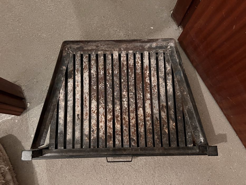 Queimador de lenha para lareira