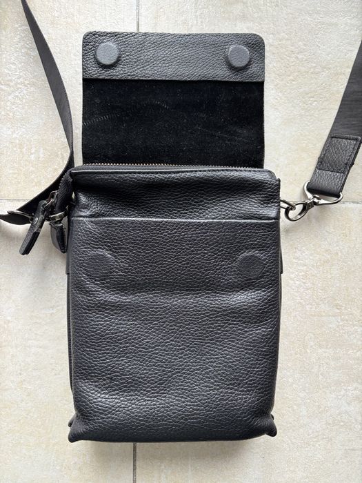 Сумка через плече, барсетка шкіряна