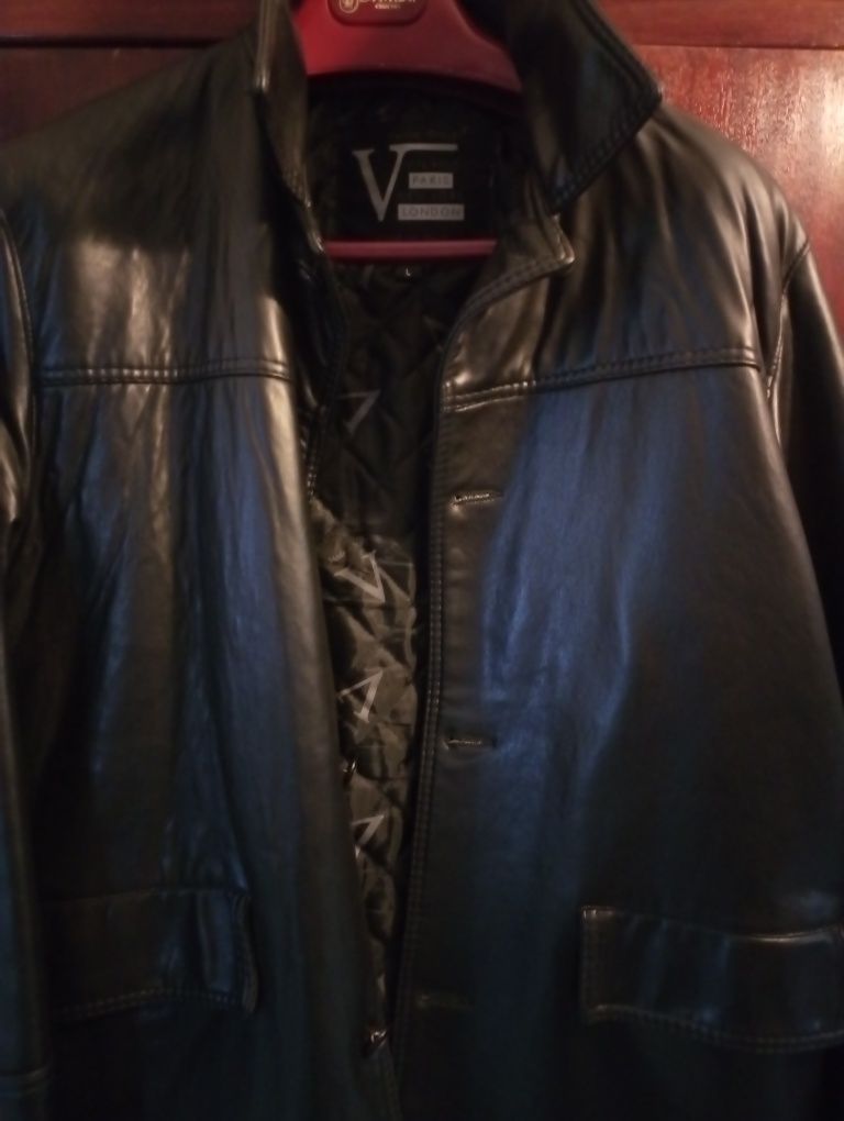 Casaco pele Versace