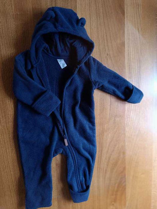Kombinezony polarowe H&M i Arpi rozm. 68