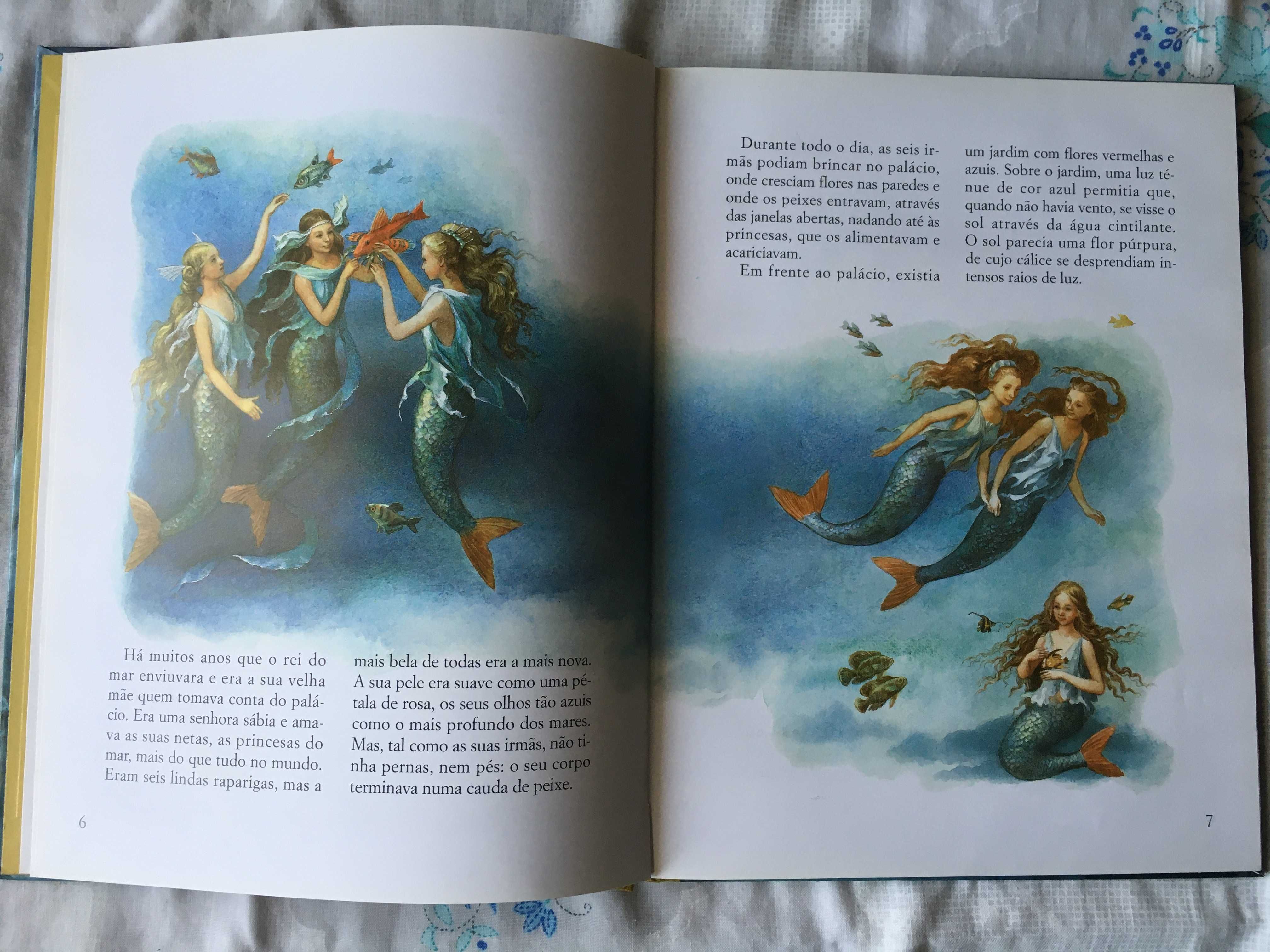 Livro "A Pequena Sereia"