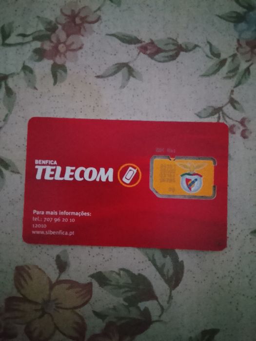 Cartão GSM Benfica Telecom