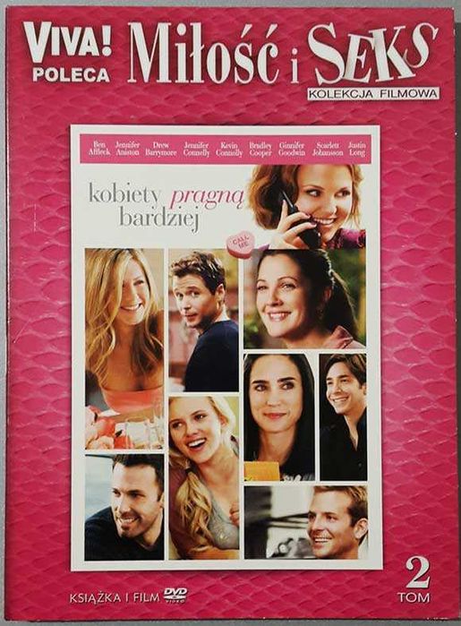 Kobiety pragną bardziej B. Affleck J. Aniston DVD