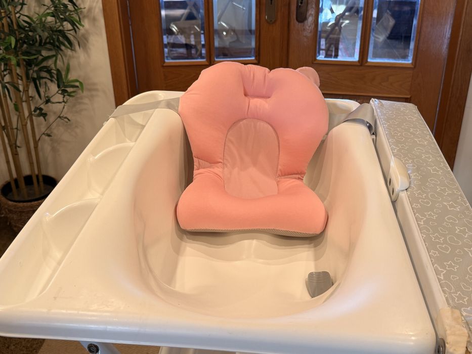 Banheira bebe com Fraldario
