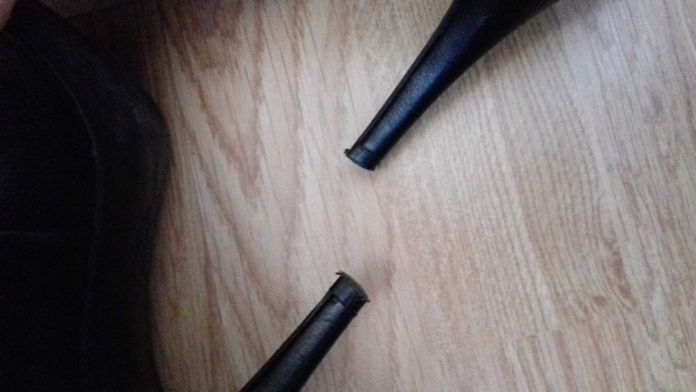 Czarne szpilki, rozmiar 37