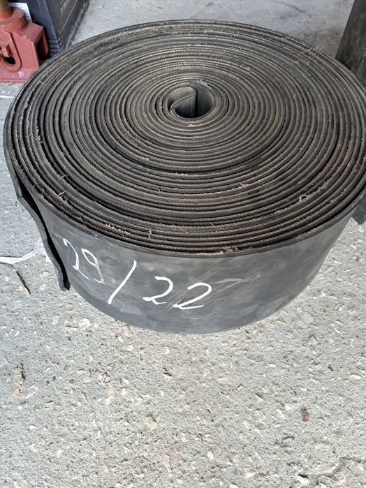 pas transmisyjny gumowy fartuch guma szerokość 22cm