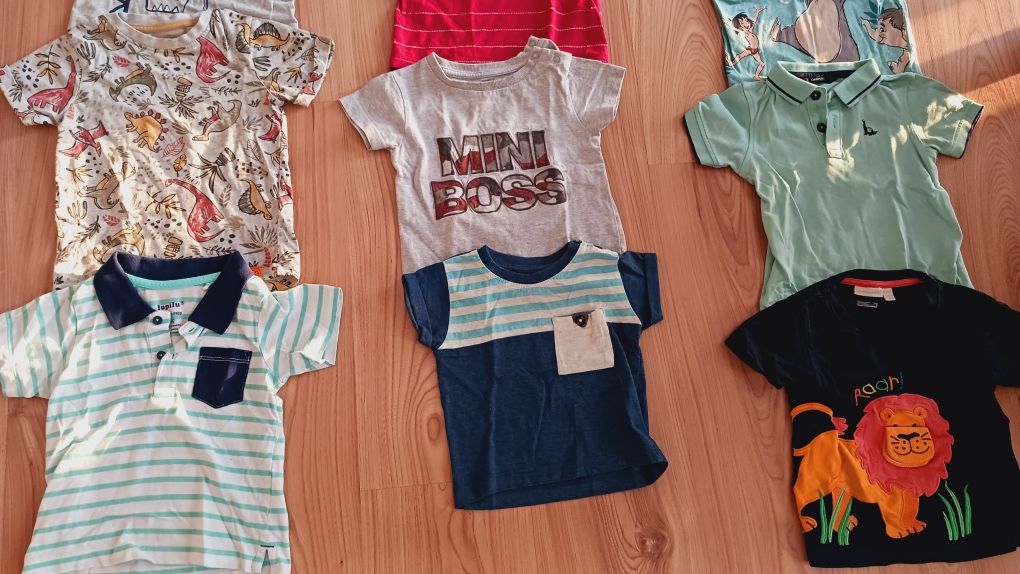 Zestaw T-shirt roz. 86