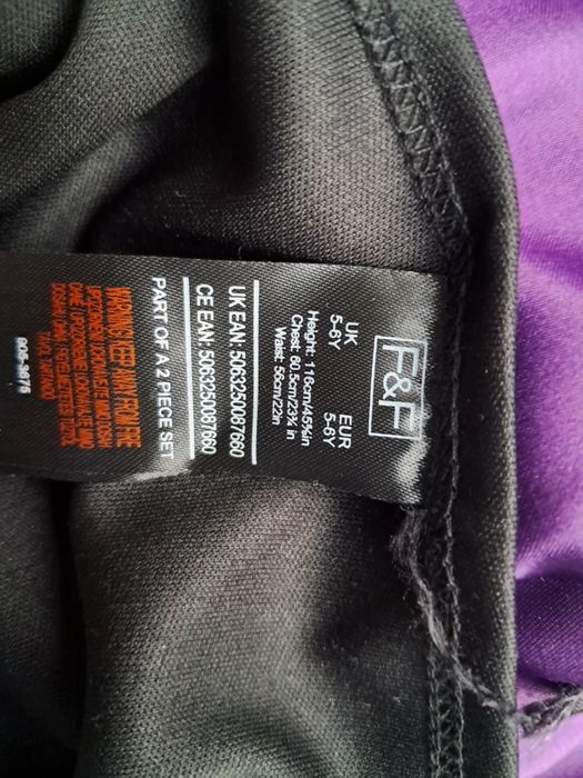 платье ведьмочки волшебницы Хеллоуин 5-6л