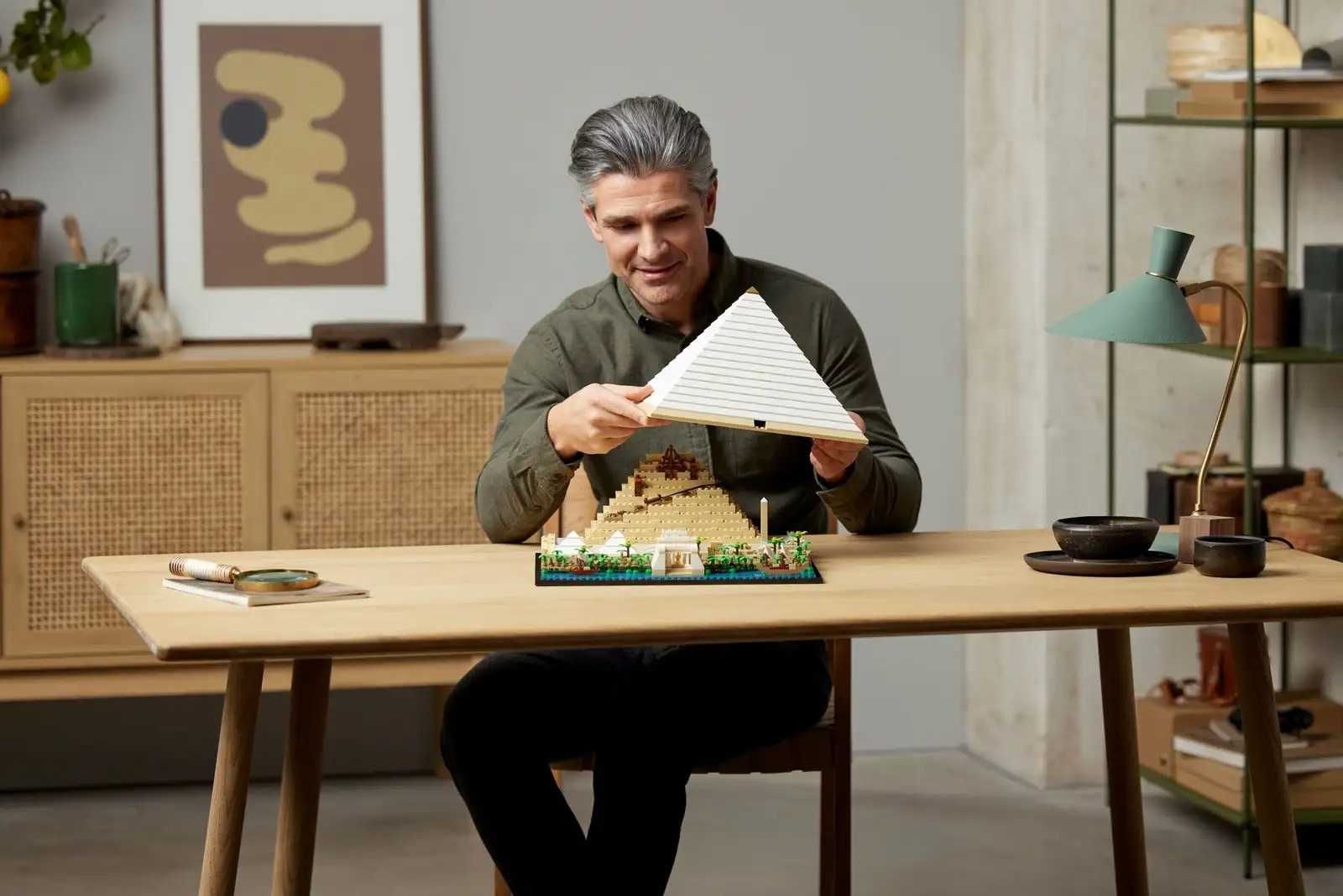 Конструктор LEGO Architecture "Пирамида Хеопса"! 21058
