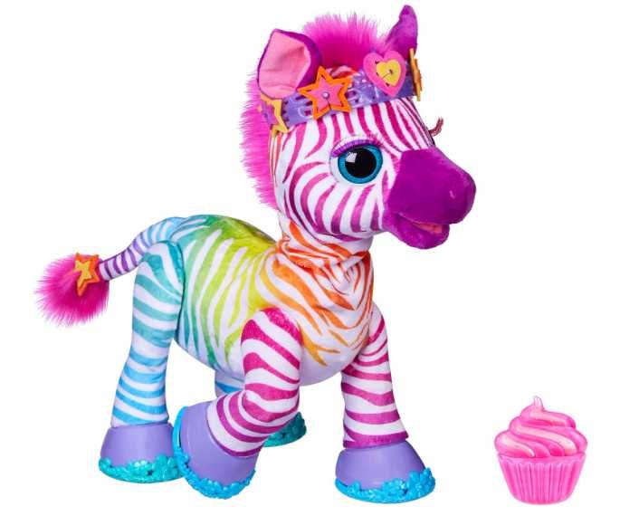 Интерактивная радужная Зебра furReal Zenya Rainbow Zebra F6373