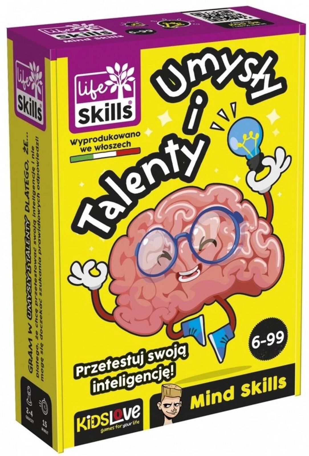 Mind Skills - Umysł i talenty Lisciani pudełko,185x130x47 mm