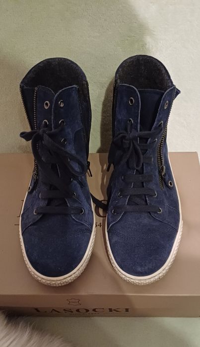 Zamszowe buty Gabor. R.42-43