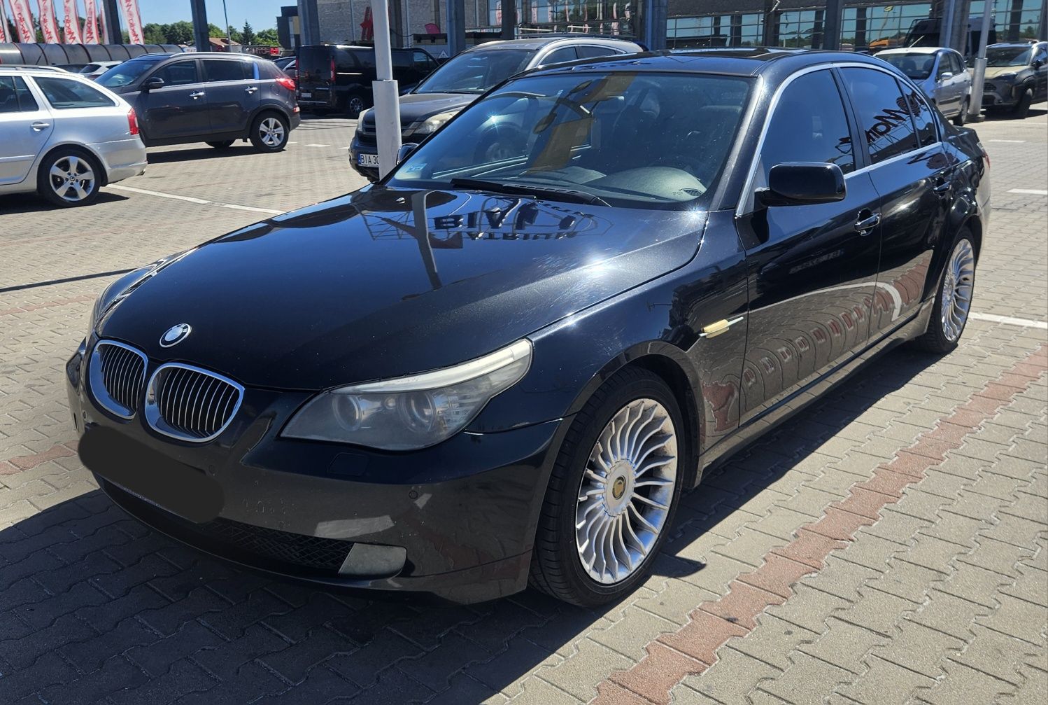BMW E60 2.0 mapa na 207 km