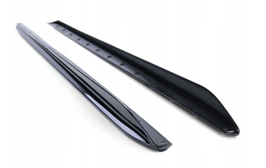 Dokładki listwy pod progi BMW G20 G21 CZARNY POŁYSK / CARBON