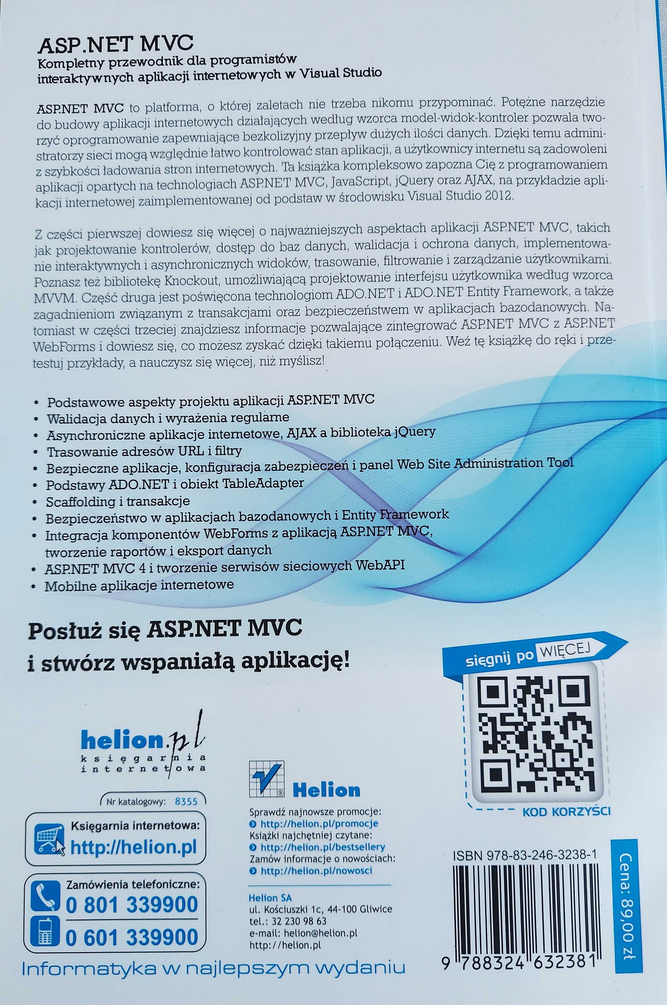 ASP.NET MVC Kompletny przewodnik dla programistów interaktywnych