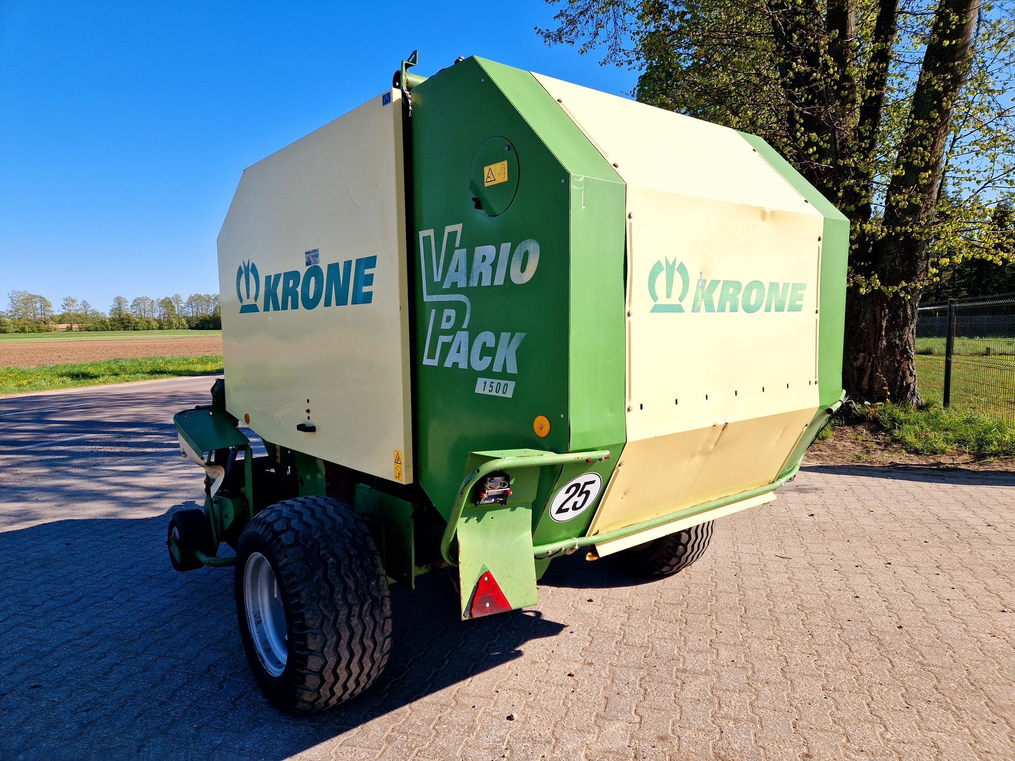 Krone VarioPack 1500 Zmiennokomorowa rotor