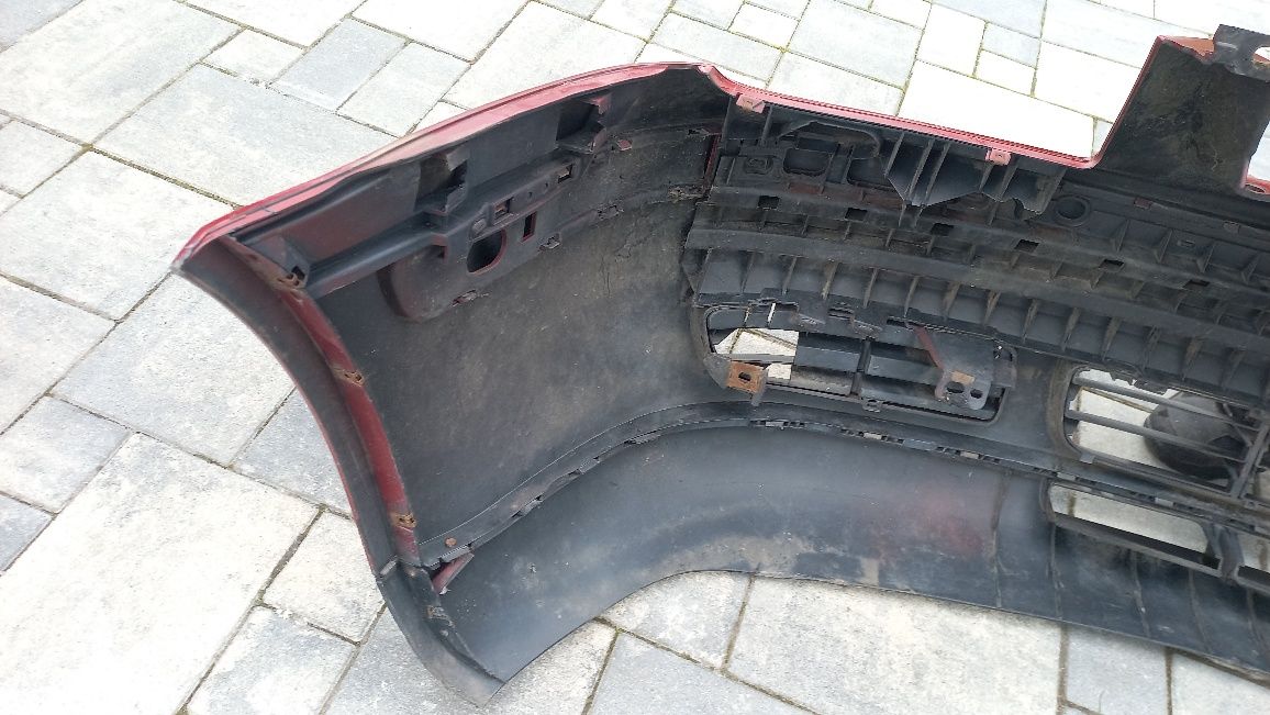 Vw bora zderzak przód przedni bordowy lc3k