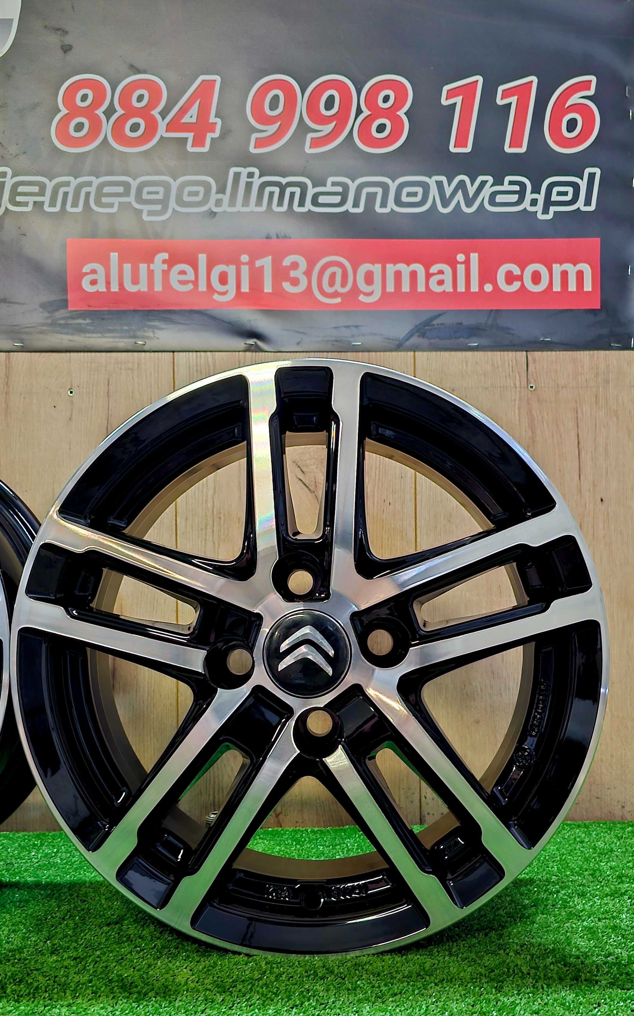 NOWE ALUFELGI CITROEN 16x4x108 - Berlingo,C-Elysee, c2,c3,c4,c5,Ds4