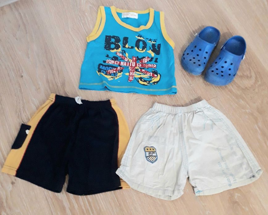Майка и шорты на мальчика